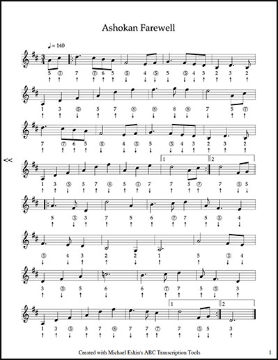 Tunes with Anglo Concertina Fingering Tab A Dozen Lovely Waltzes